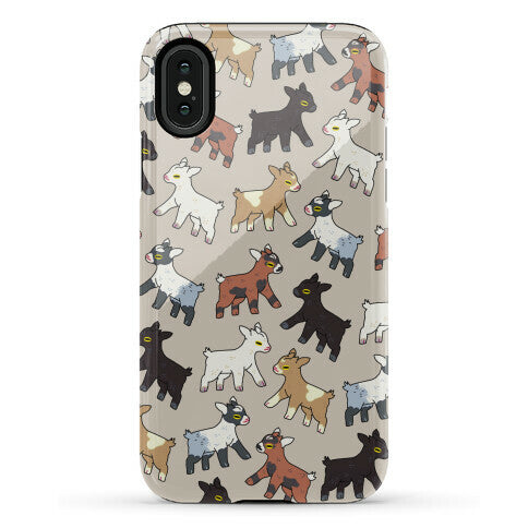 Baby Goats On Baby Goats Pattern Phone Case